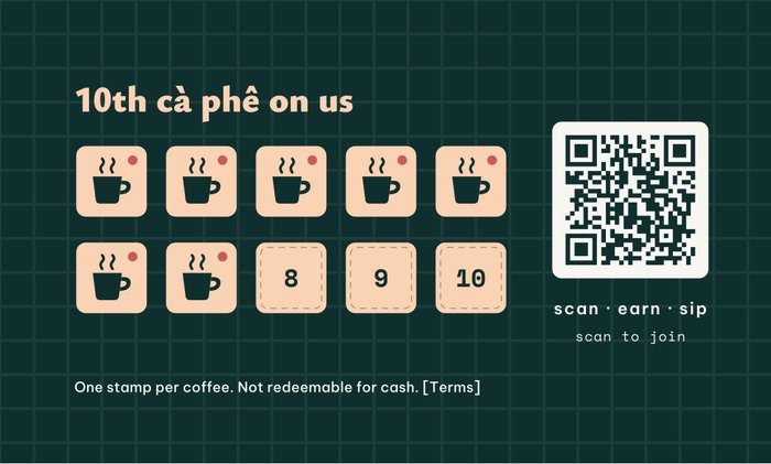 Stamp card C back, 7 of 10